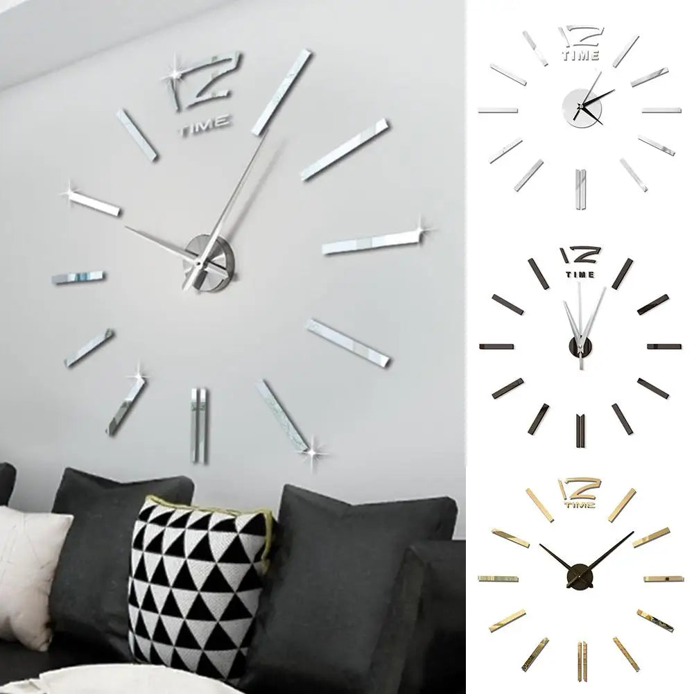 HomyTick™ 3D DIY Wall Clock