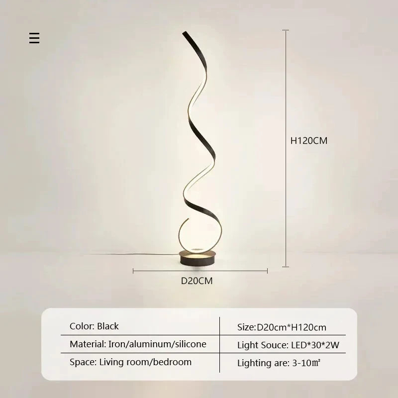 HomyBeam™ Modern LED Floor Lamp