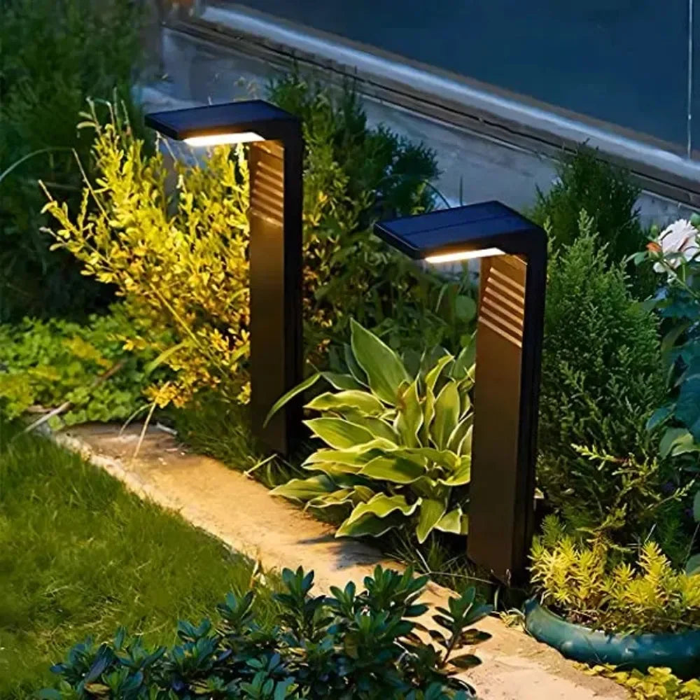 HomyGlow™ Solar Garden Pathway Lamp