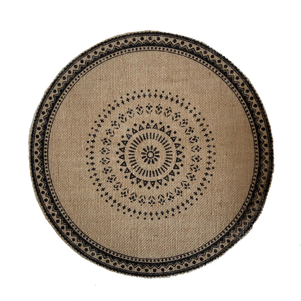 HomyWeave™ Vintage Cotton Linen Placemats