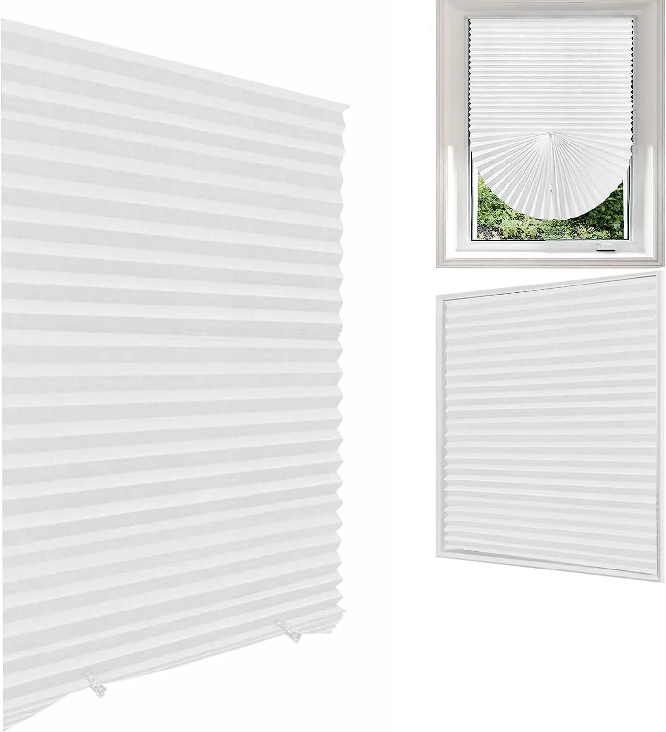 HomyEase™ Cordless Pleated Blinds