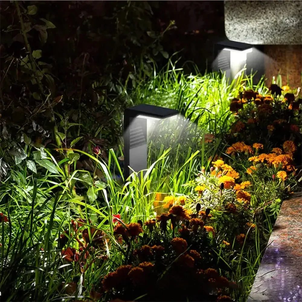 HomyGlow™ Solar Garden Pathway Lamp