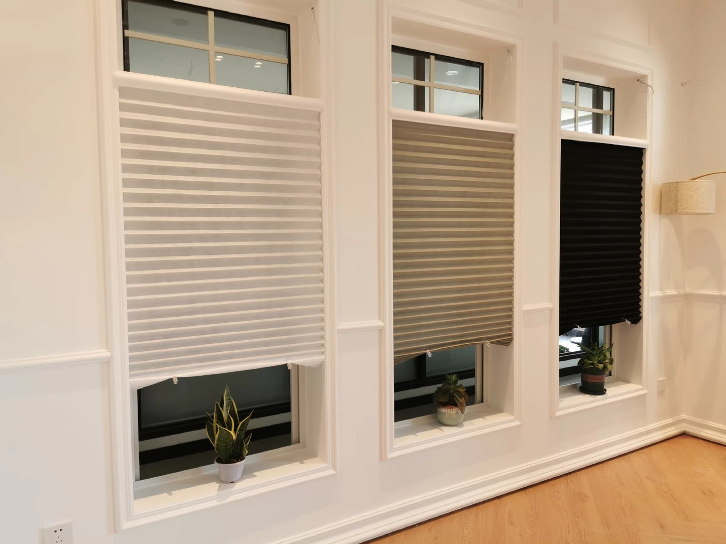 HomyEase™ Cordless Pleated Blinds